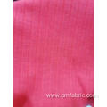 Knitted Polyester Rayon spandex fancy rib dyed fabric